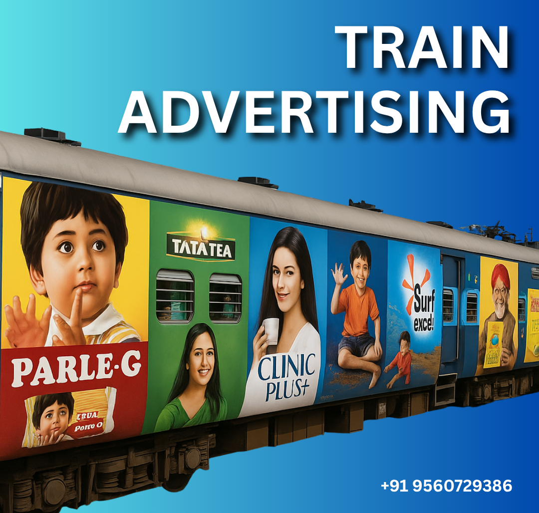 How Much Does Train and Railway Station Advertising Cost in India?